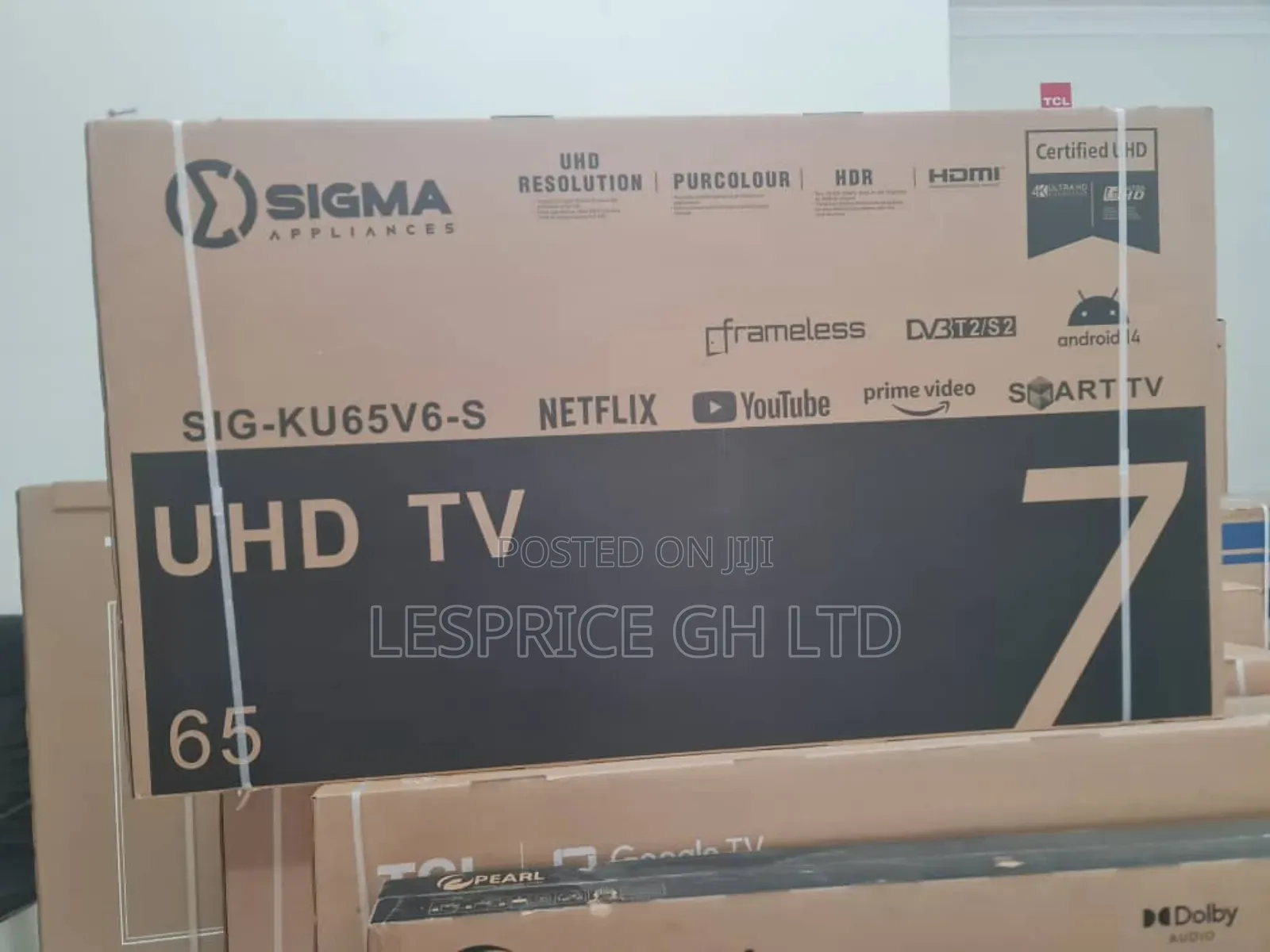 Sigma Digital Frameless Tv - Stream All