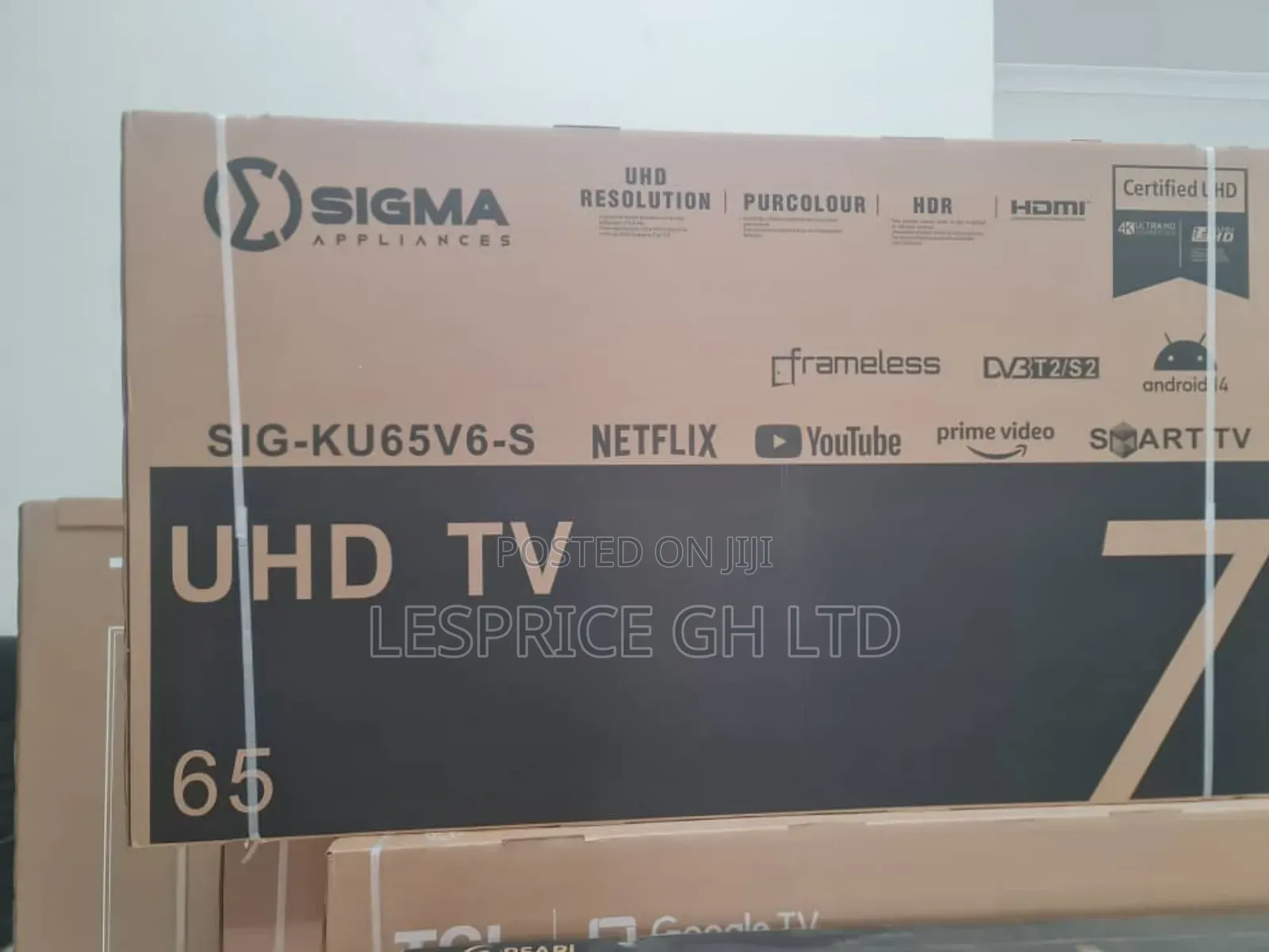 Sigma Digital Frameless Tv - Stream All