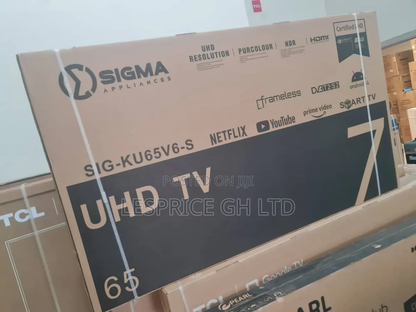 Immersive View- Sigma Smart Android Tv