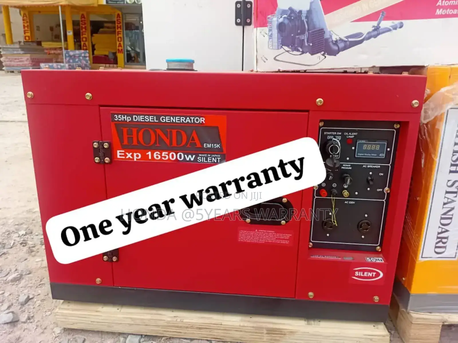 The Ultimate Companion 15kva 16500watt Diesel Honda