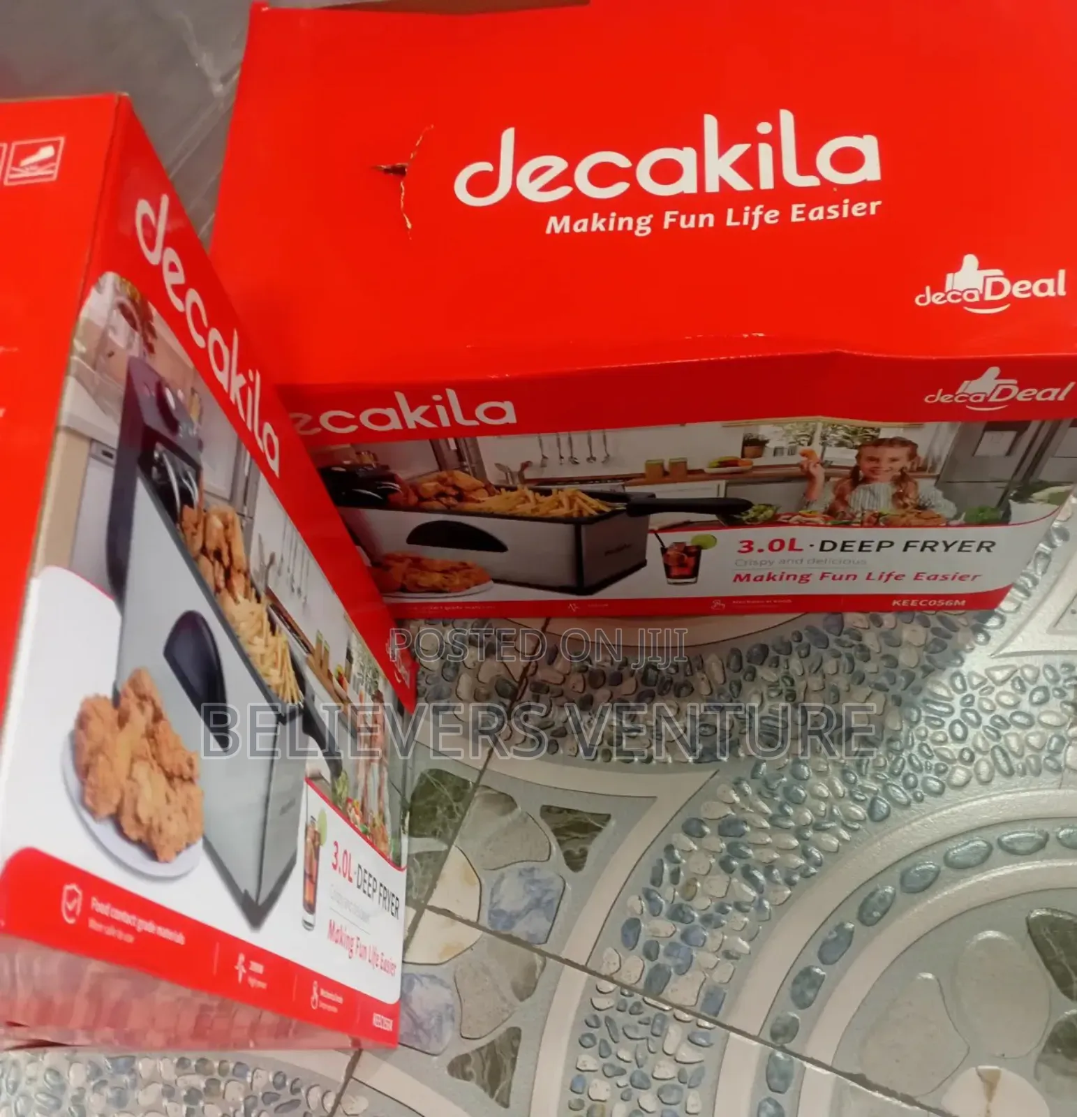 Quality Deep Fryer Decakila Deep Fryer 3.0l 2000w