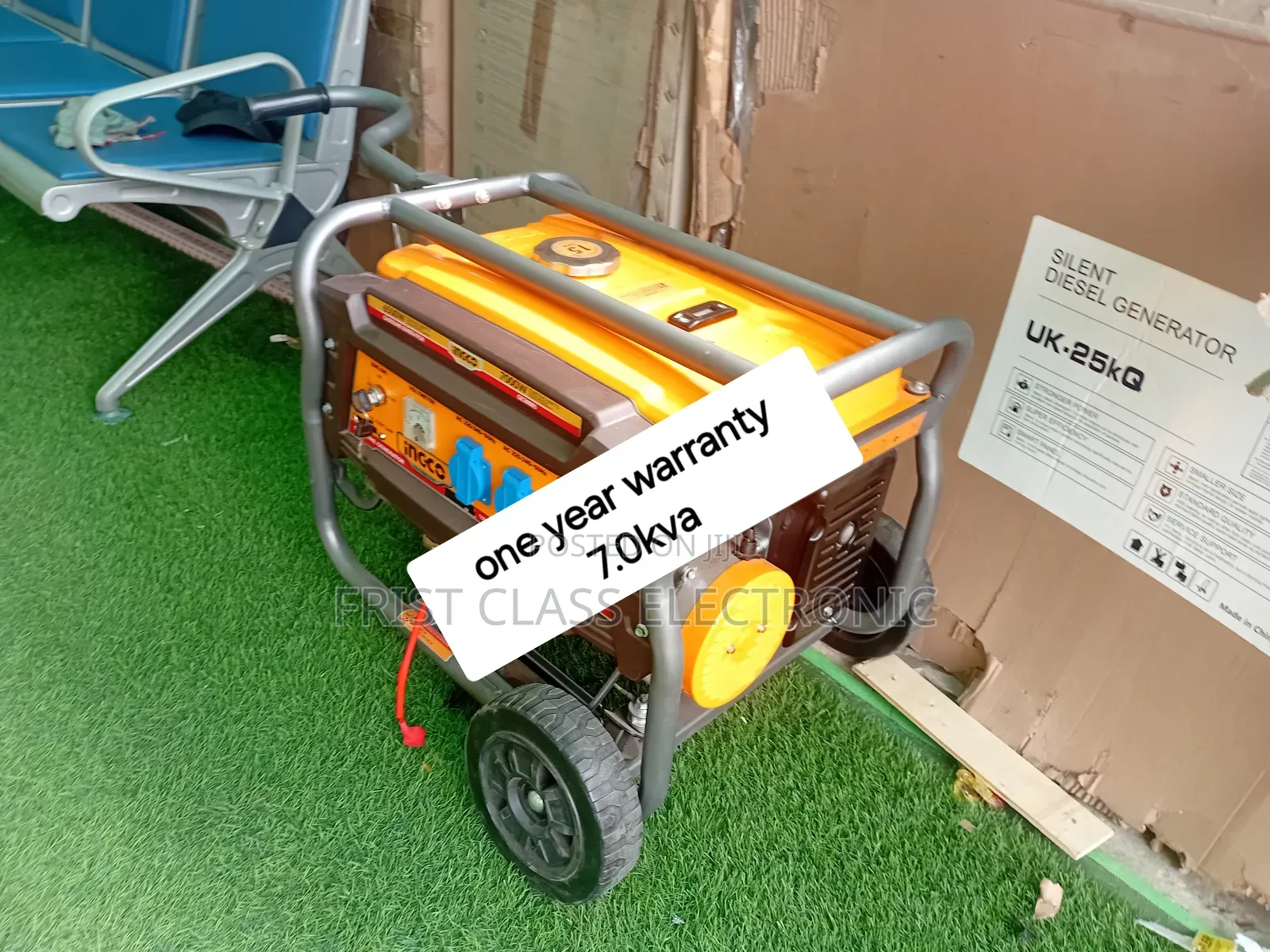 Uninterrupted Power 7.0kva Petrol Generator Set