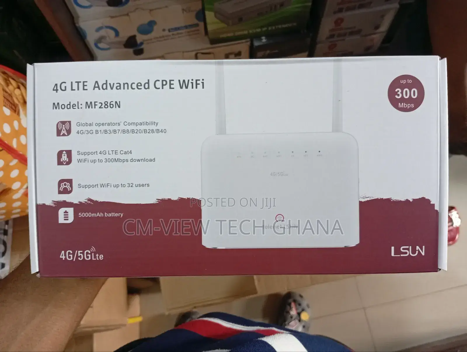 Lsun Mf286n 4g/5g Universal Sim Router