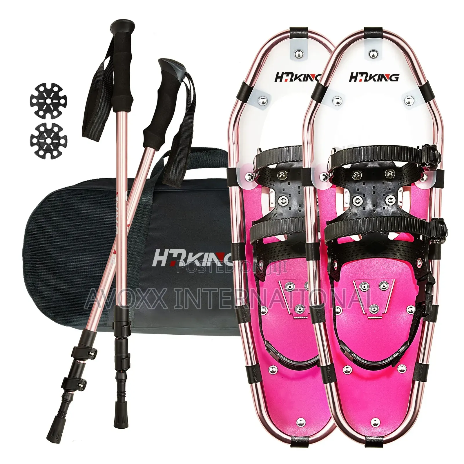 Hrking Lightweight Terrain Showshoes Set,Women Men Kids 21"