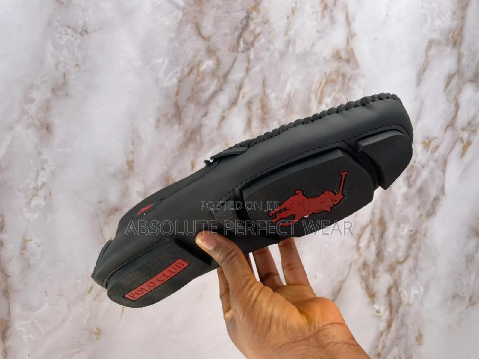 Plain Black Shoes