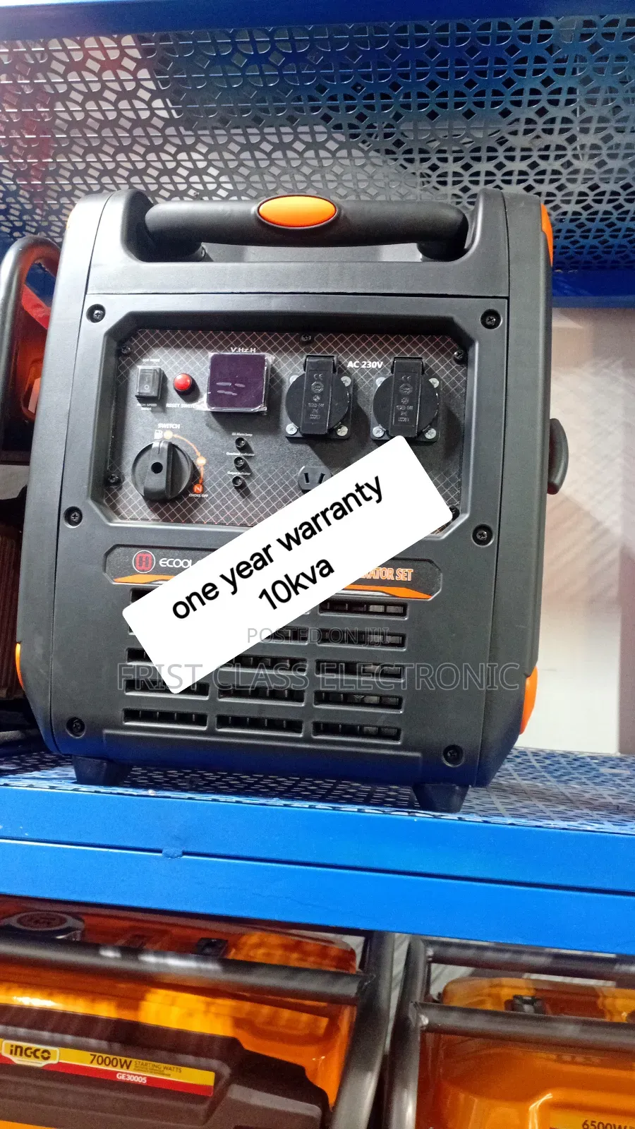 10kva Silent Inventer Petrol Generator for Small Spaces