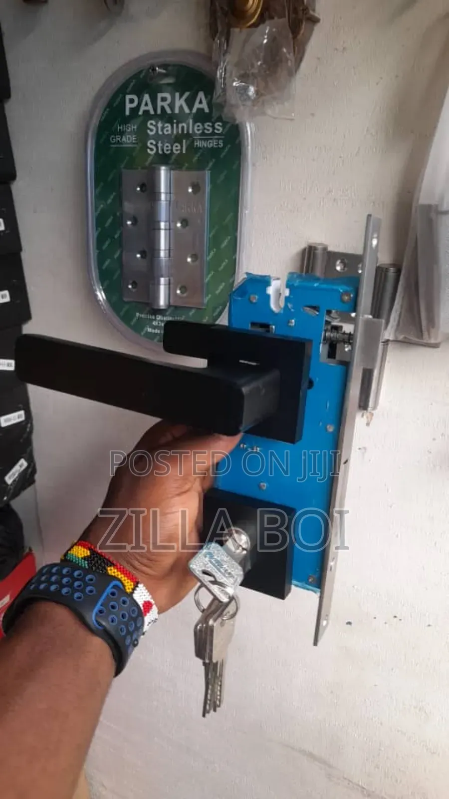 Separate Black Lock