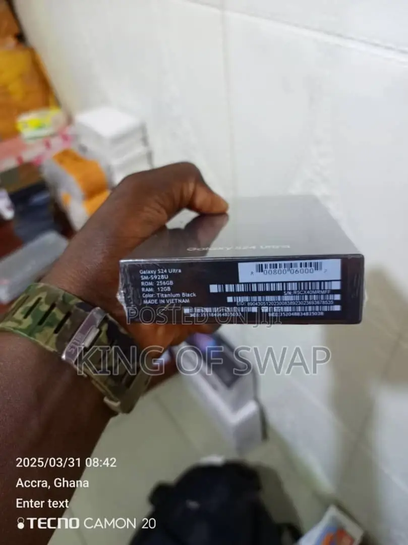 New Samsung Galaxy S24 Ultra 256 GB Black