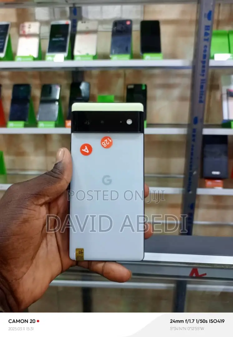 New Google Pixel 6a 128 GB White