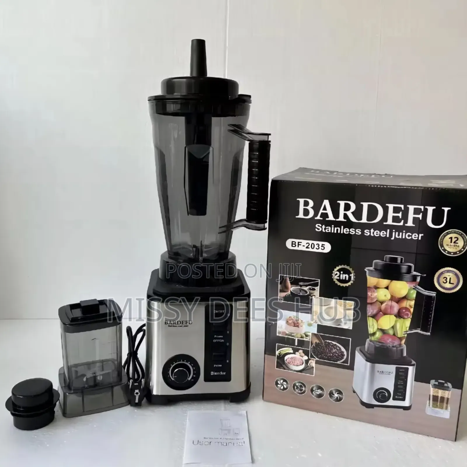 Bardefu 2in1 Blender