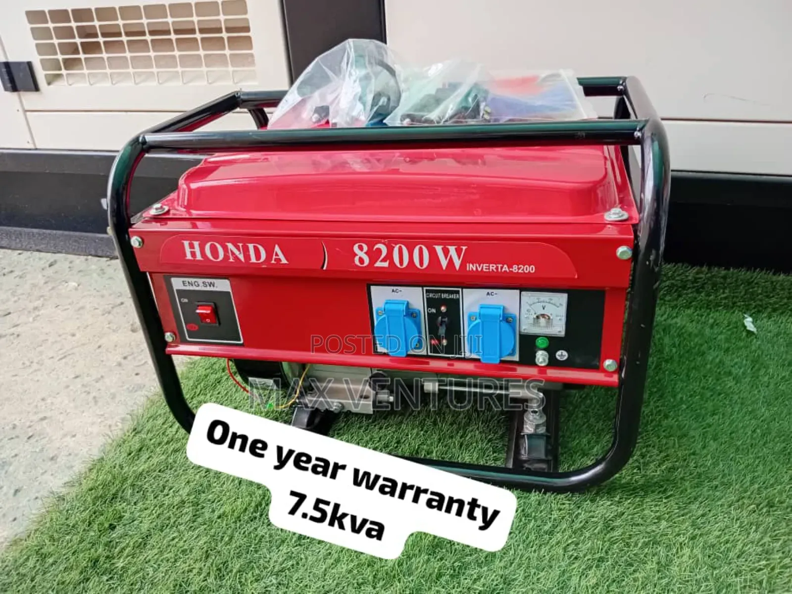 Competent 7.5kva Petrol Honda Generator 7.5kva Honda Japan
