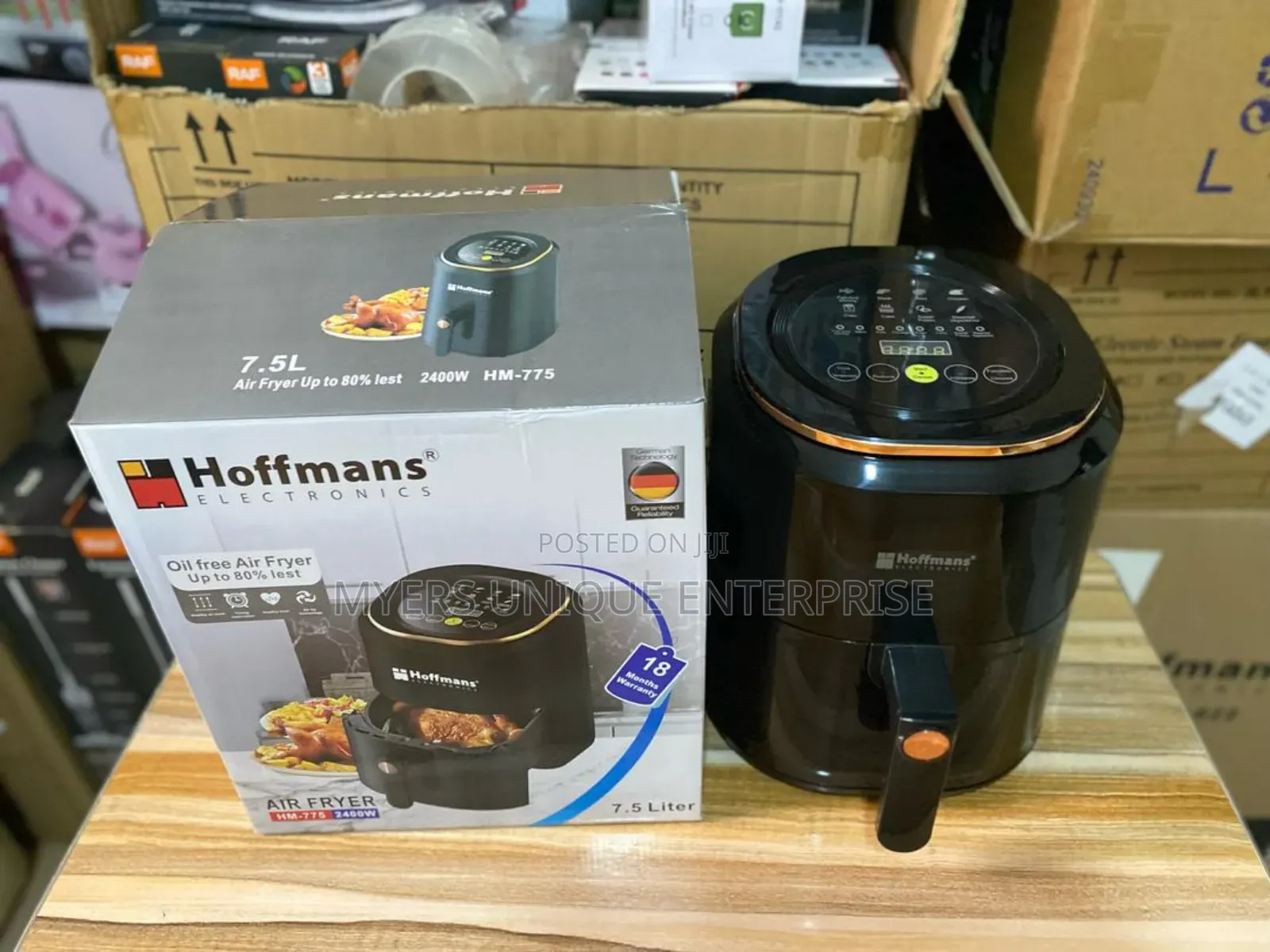Multifunctional Hoffmans 7.5l Airfryer 2400w.