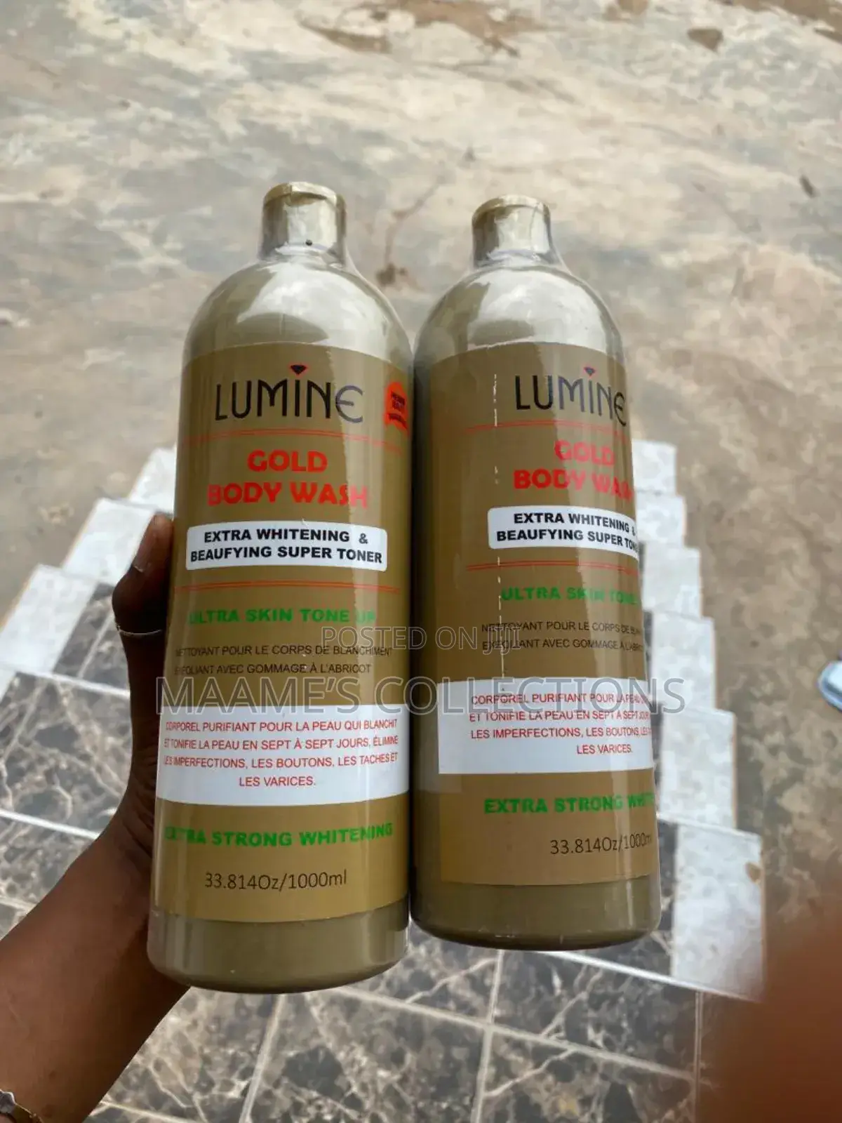 Lumine Body Wash Skin Lightening Beaufying Shower Gel.