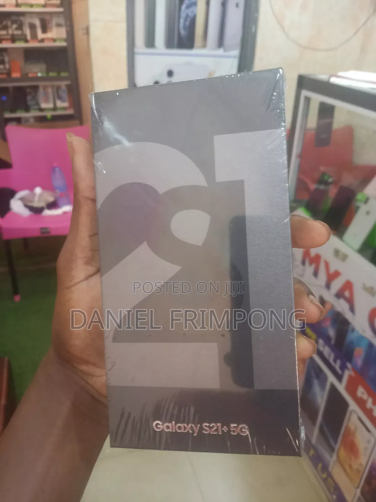 New Samsung Galaxy S21+ 5G 128 GB Black