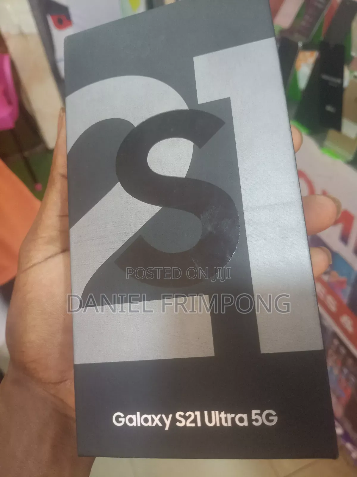 New Samsung Galaxy S21 Ultra 5G 128 GB Black