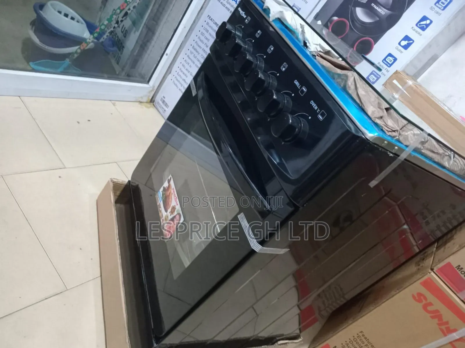 Chigo 60x60 Gas Cooker - Easy Cleanup!