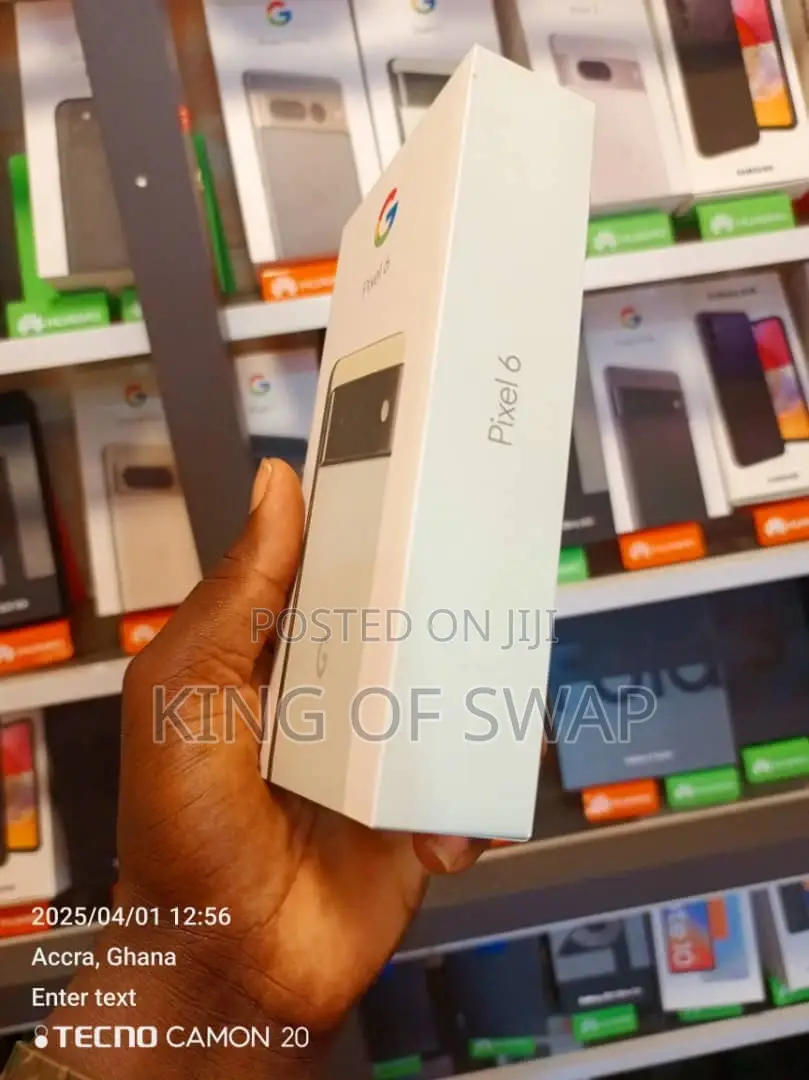 New Google Pixel 6 256 GB Black