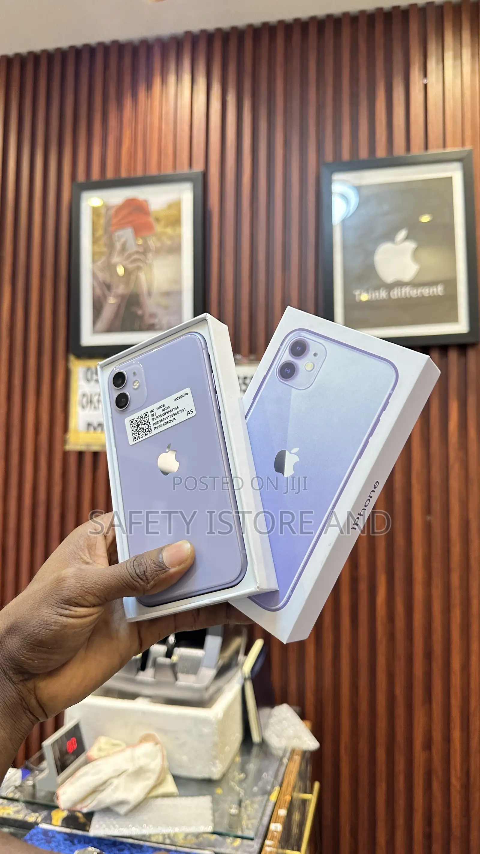 New Apple iPhone 11 128 GB Purple