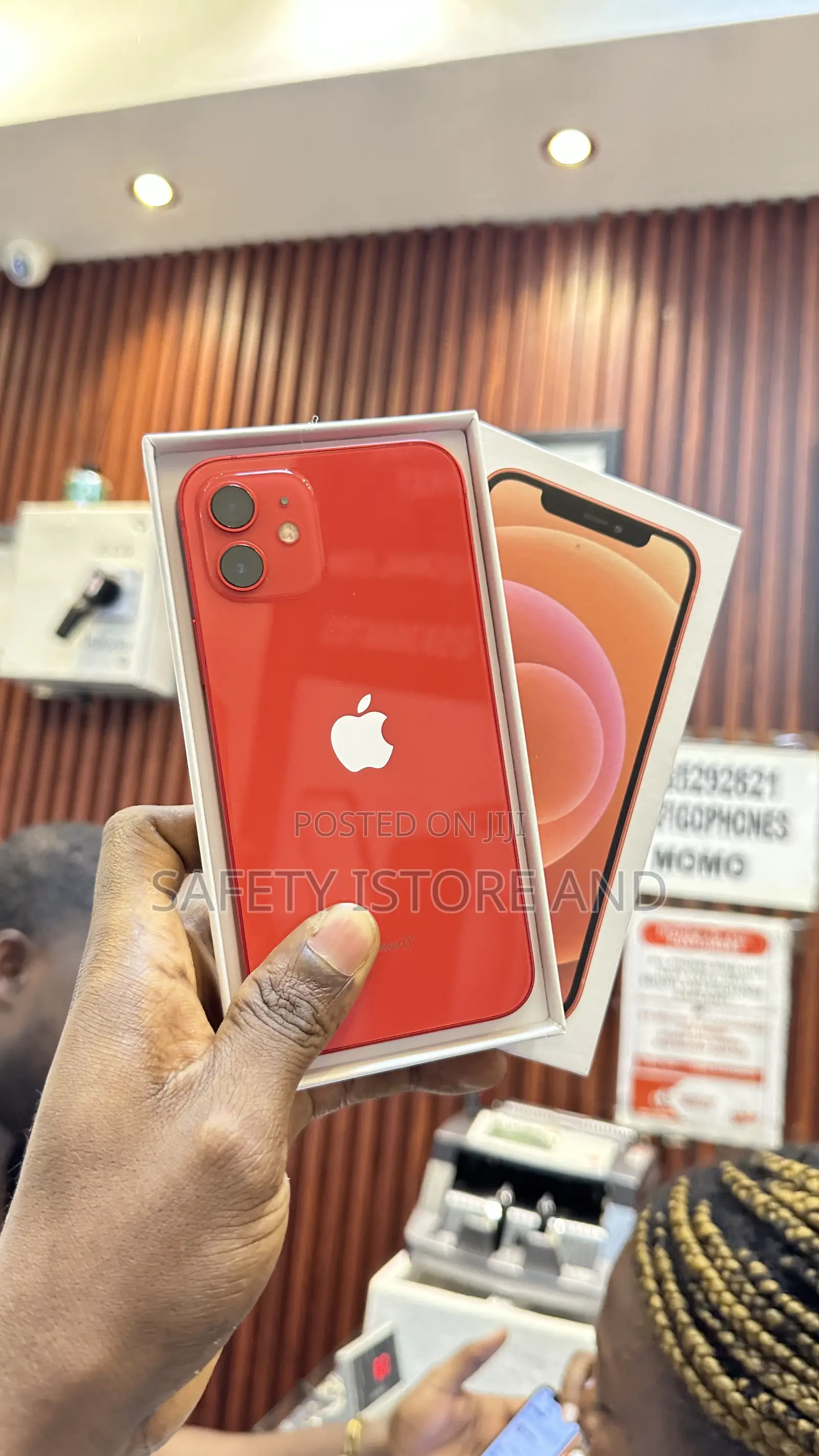 New Apple iPhone 12 128 GB Red