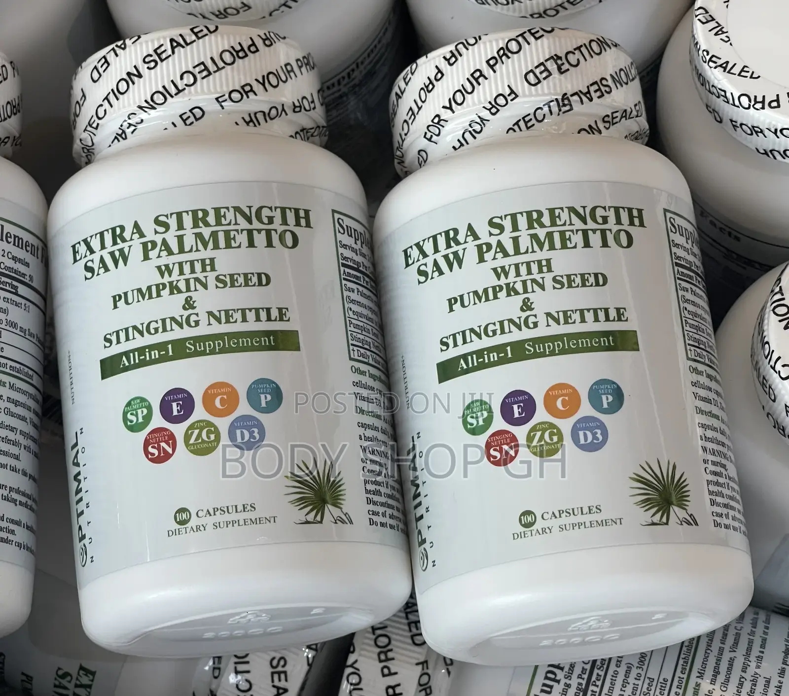 Extra Strength Saw Palmetto + Pumpkin Seed + Stinging Nettle