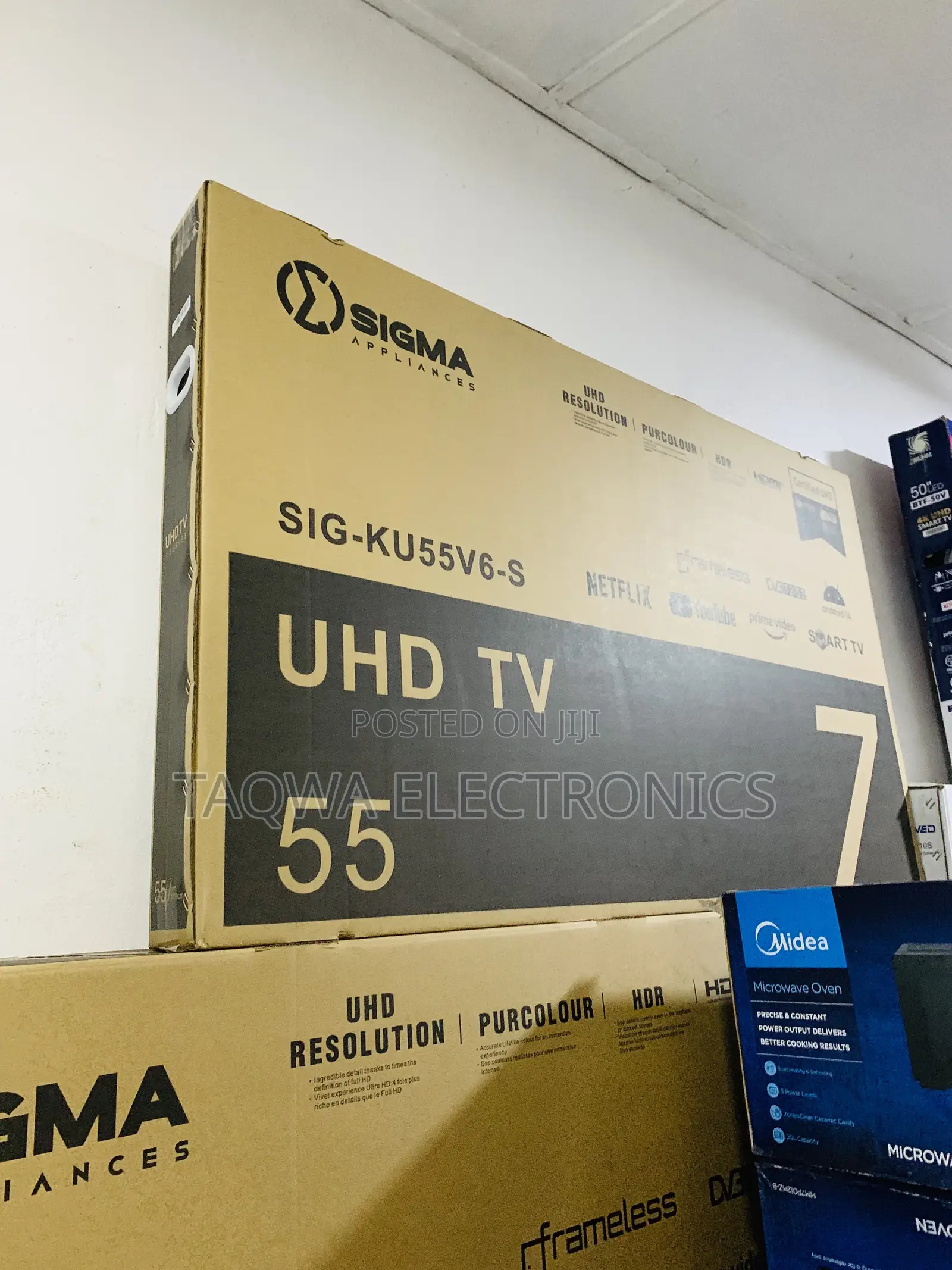 Pure Graphics Sigma Smart 55” Tv