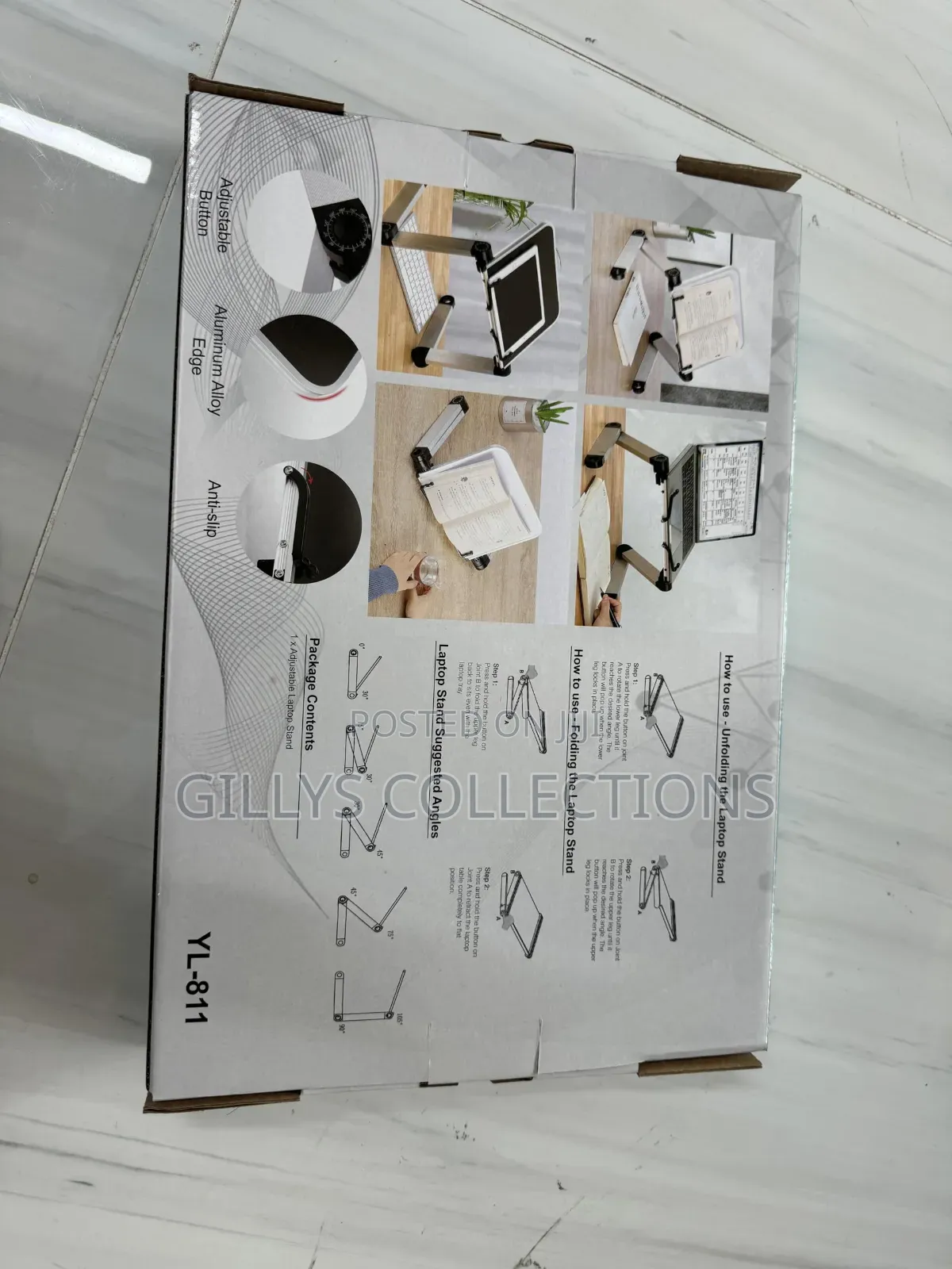 Multifunctional Laptop and Book Stand