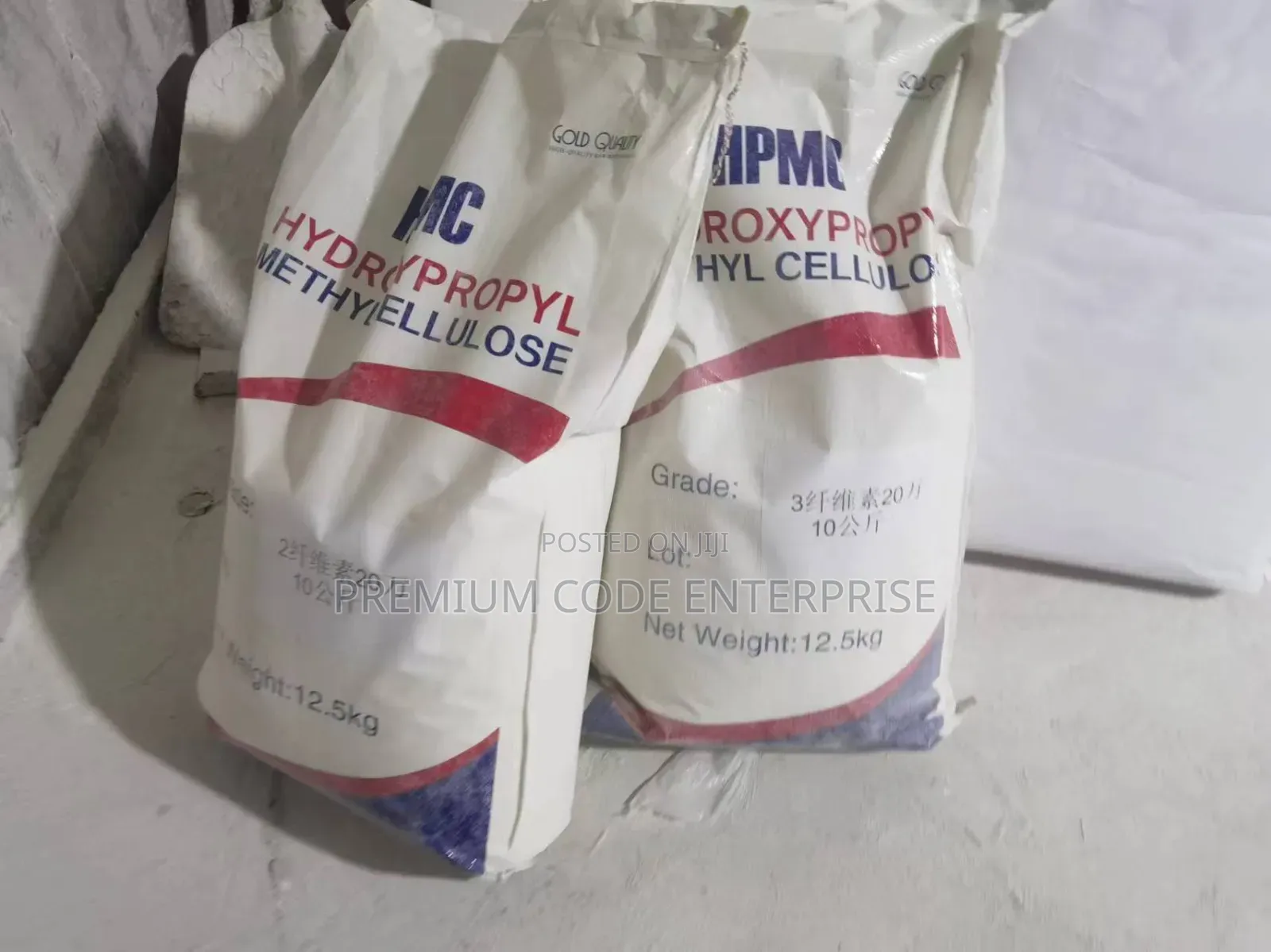 HPMC Hydroxypropyl Methyl Cellulose Tile Chemical, 25kg