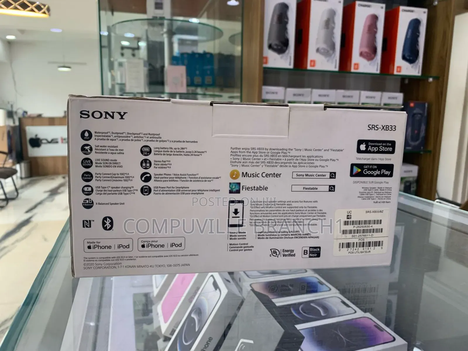 Sony SRS-Xb33 Extra Bass
