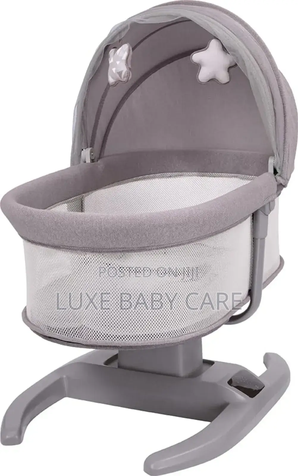 Multi-Motion Baby Cradle, Birth to 36m, Grey