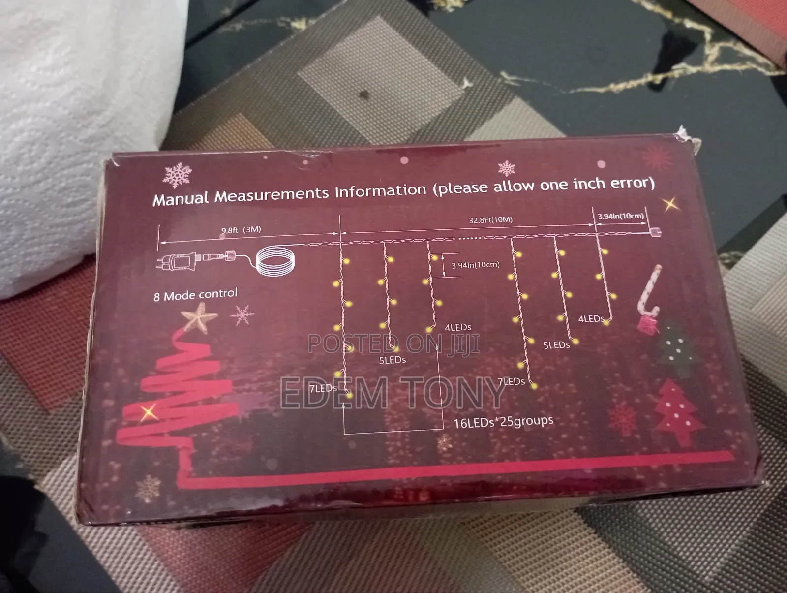 400 Leds 8 Mode Light Chain( Christmas Lights)