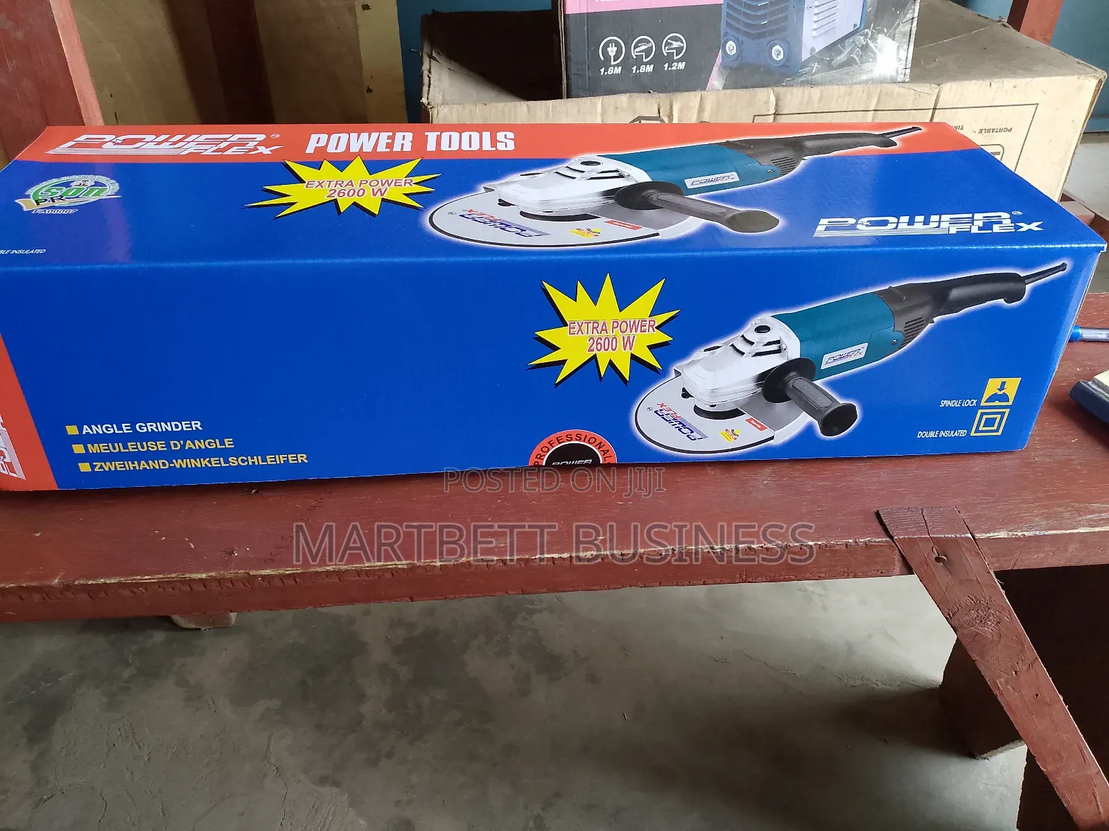 9" 2600w Powerflex Angle Grinder Machine Quality