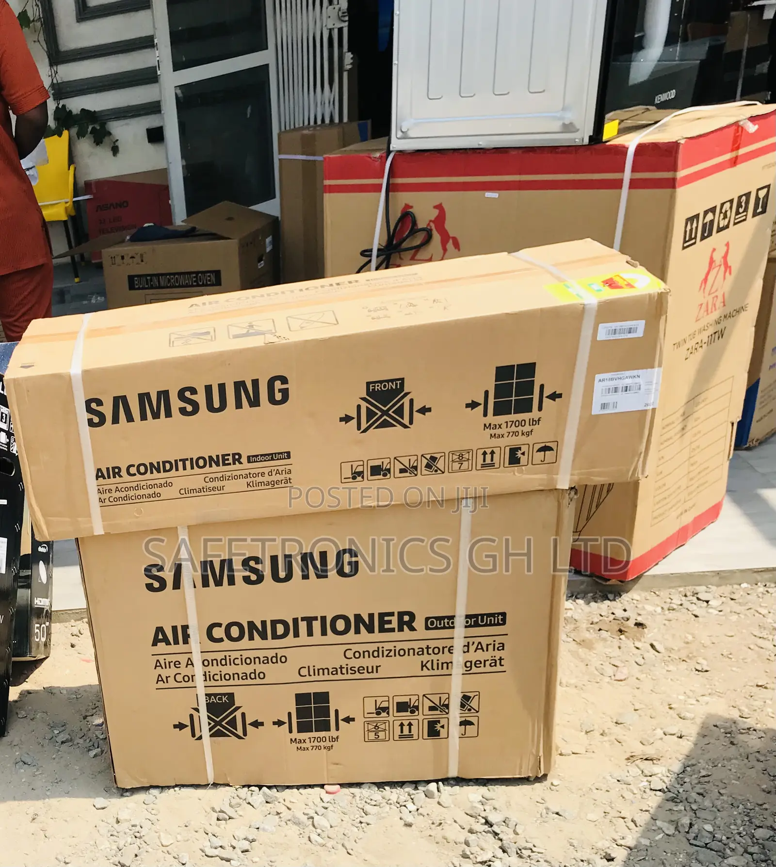 Freshflow Non-Inverter Samsung 1.5 Hp White Airconditioner