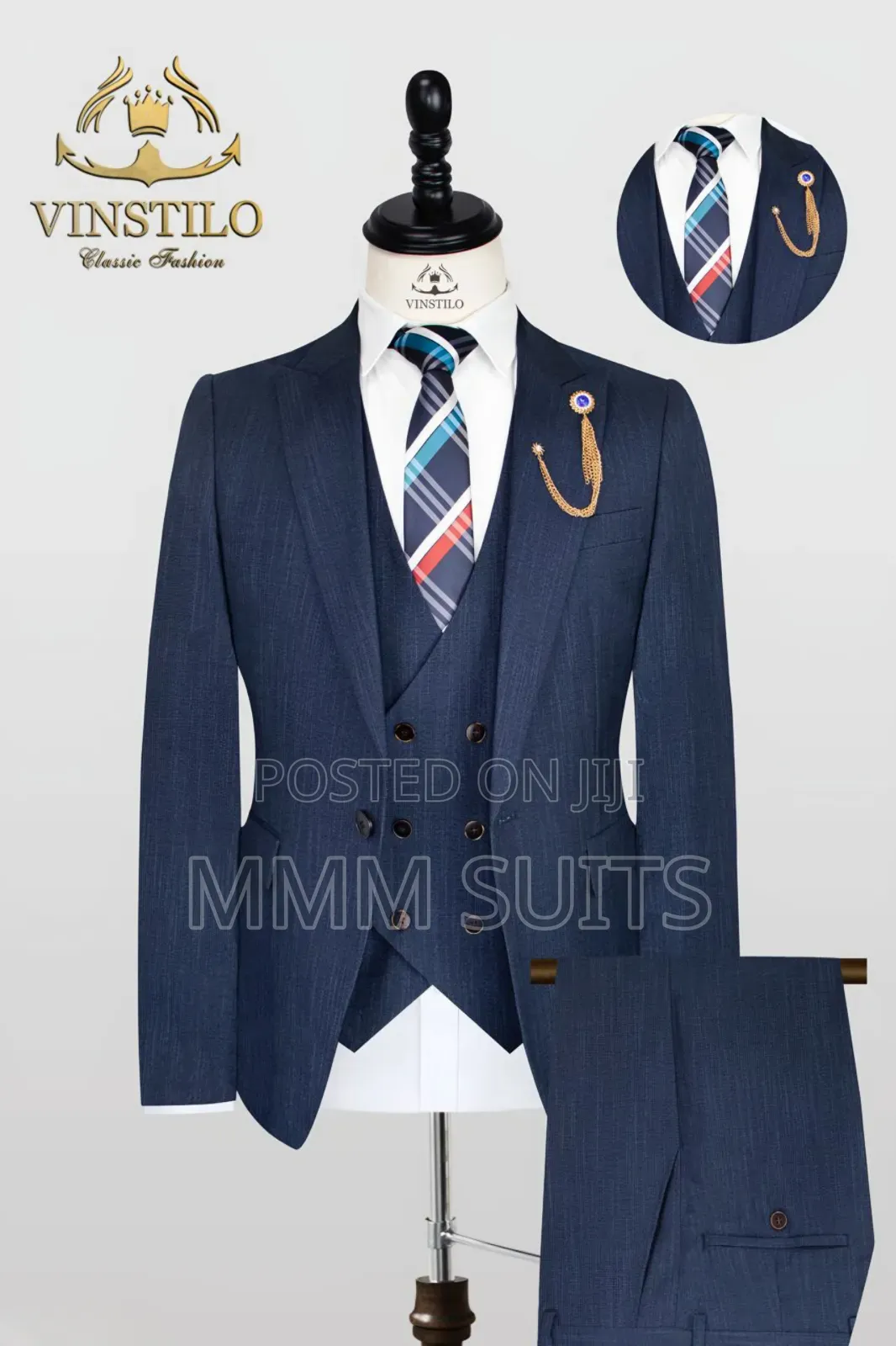 Quality 3-piece Men Vinstillo Turkish Suit