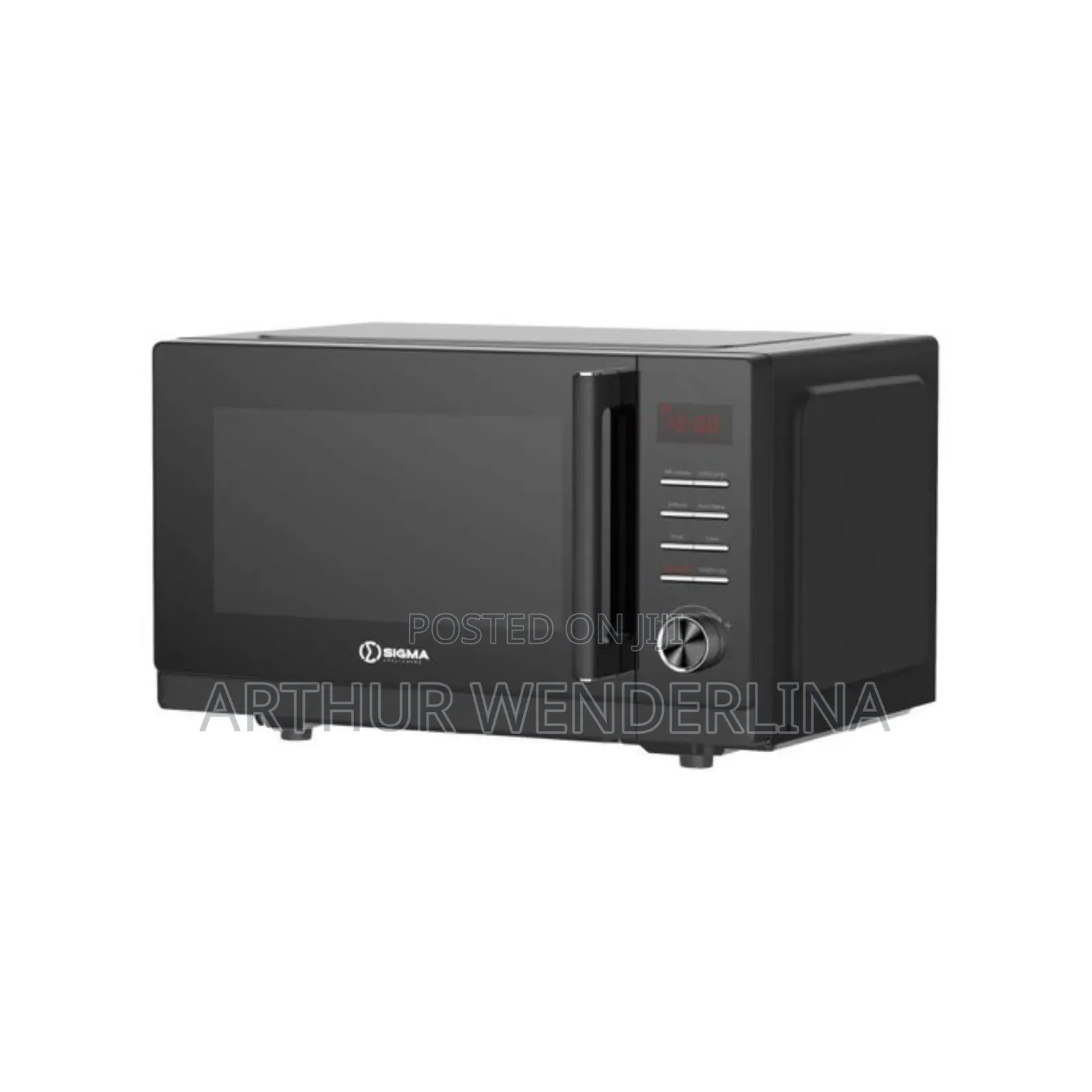 Sigma 25liters Microwave Oven Grill - Black 25liters