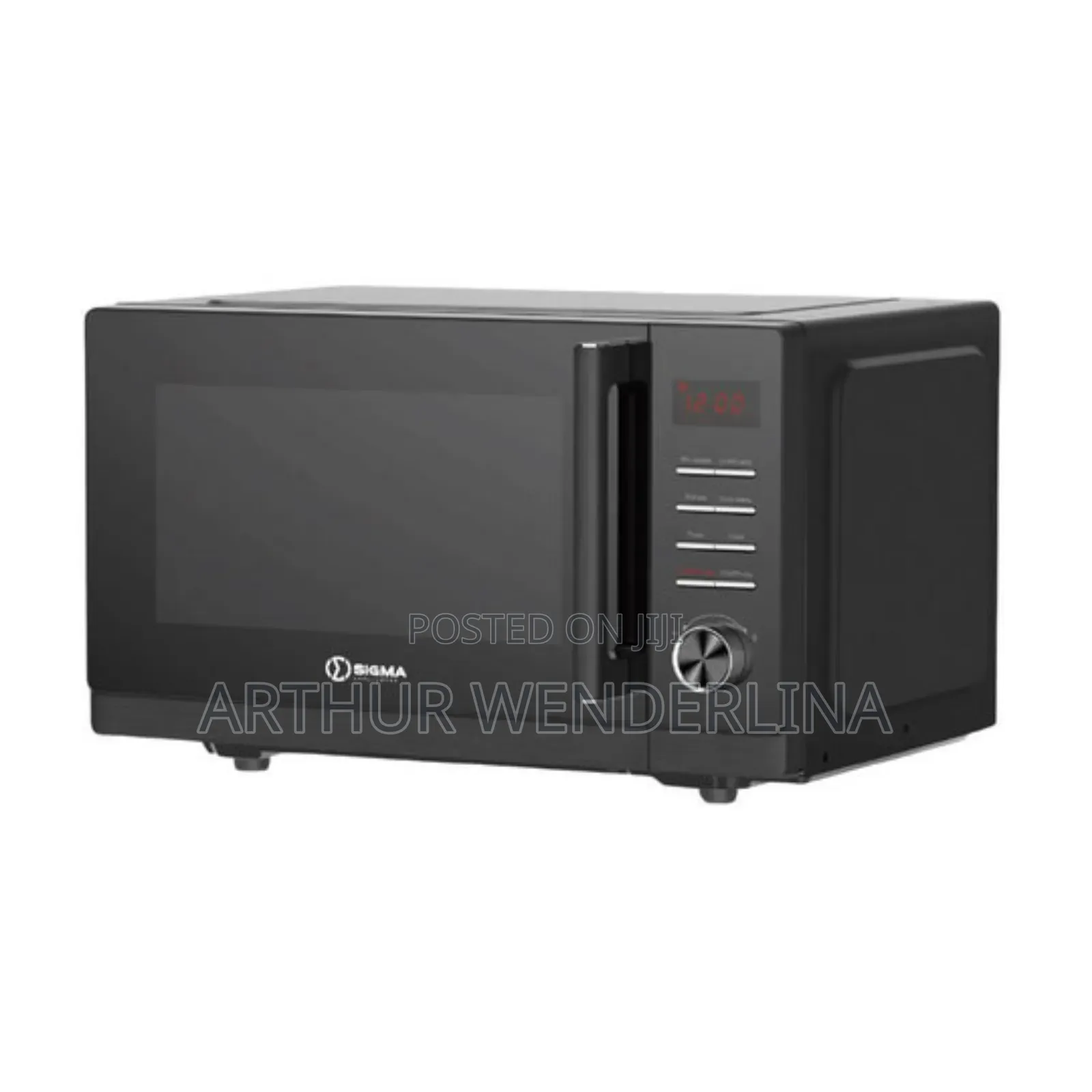 Sigma 25liters Microwave Oven Grill - Black 25liters