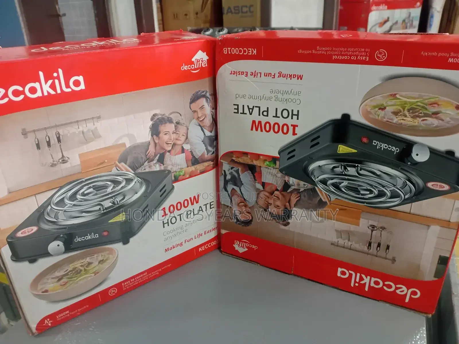 1000w Instant Decakila Hot Cooking Plate