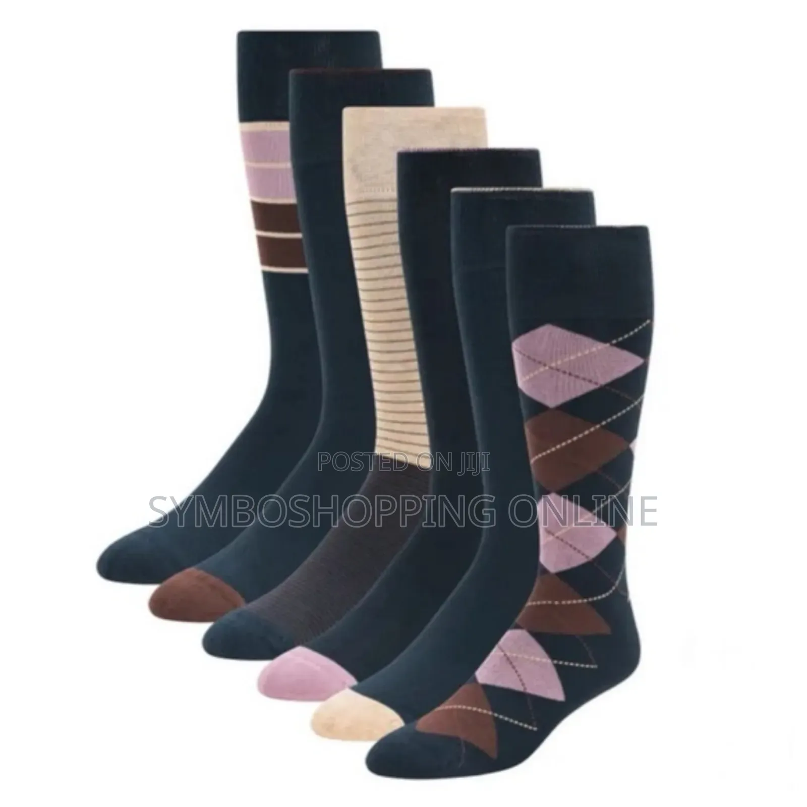 Ted Baker Men Dress Sock, 6-Pair