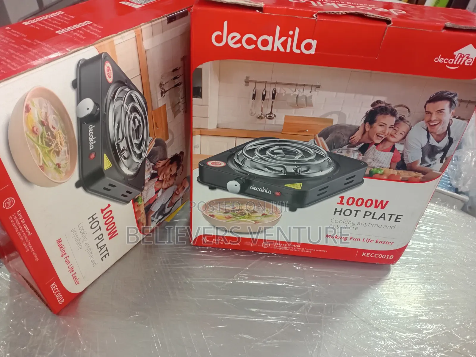 Anytime Cooking Hot Plate Decakila 1000w Plate 1000w
