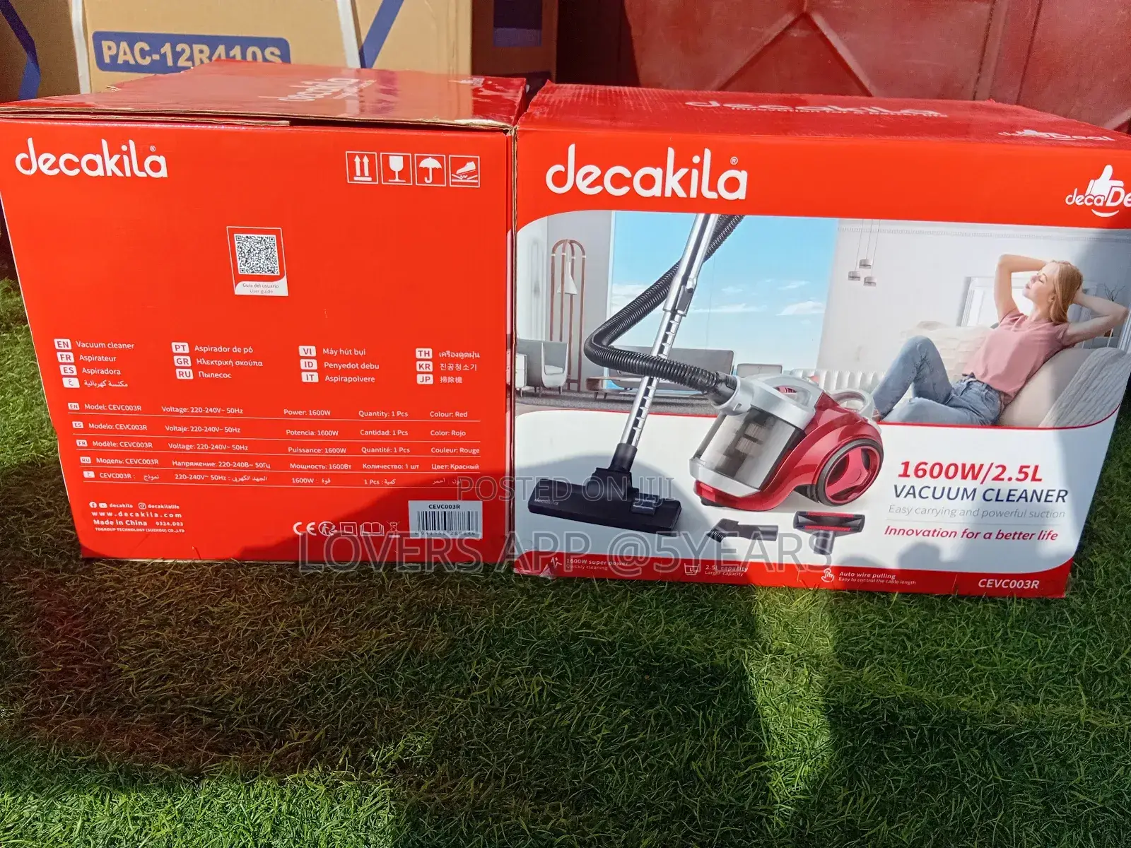 Grabbed Your Decakila 1600w/2.5l Vacuum Cleaner Decakila
