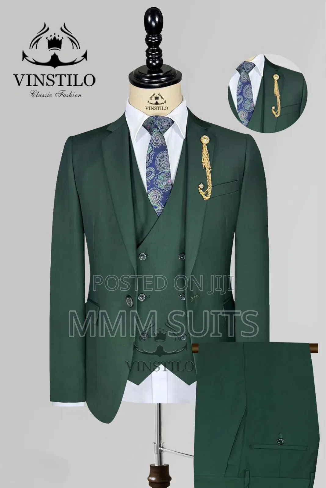 Official Vinstillo Turkish Men 3-Piece Suit