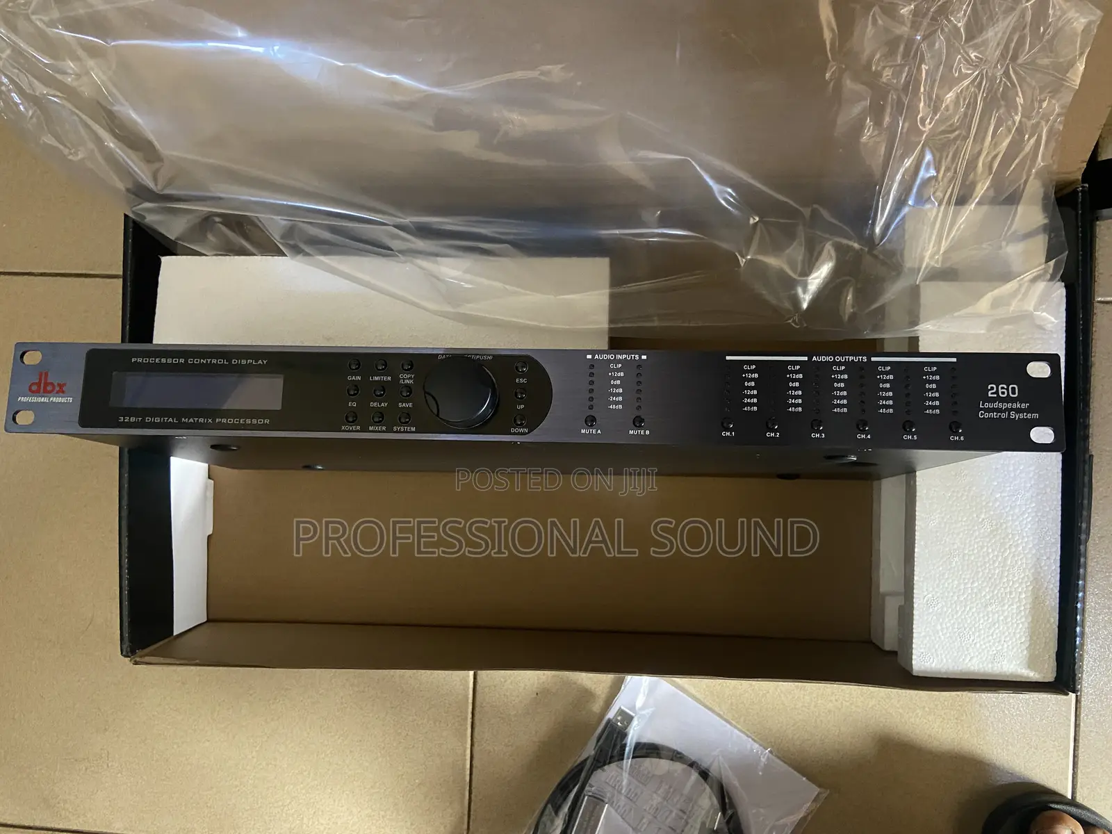 DBX Driverack 260 Loudspeaker Management System