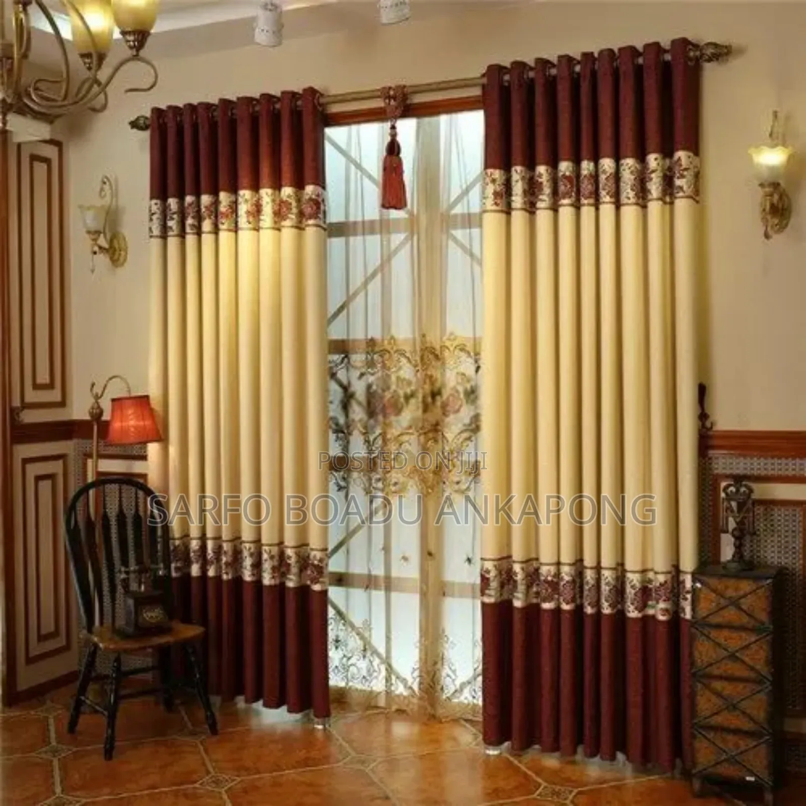 Interior Curtains and Decorations