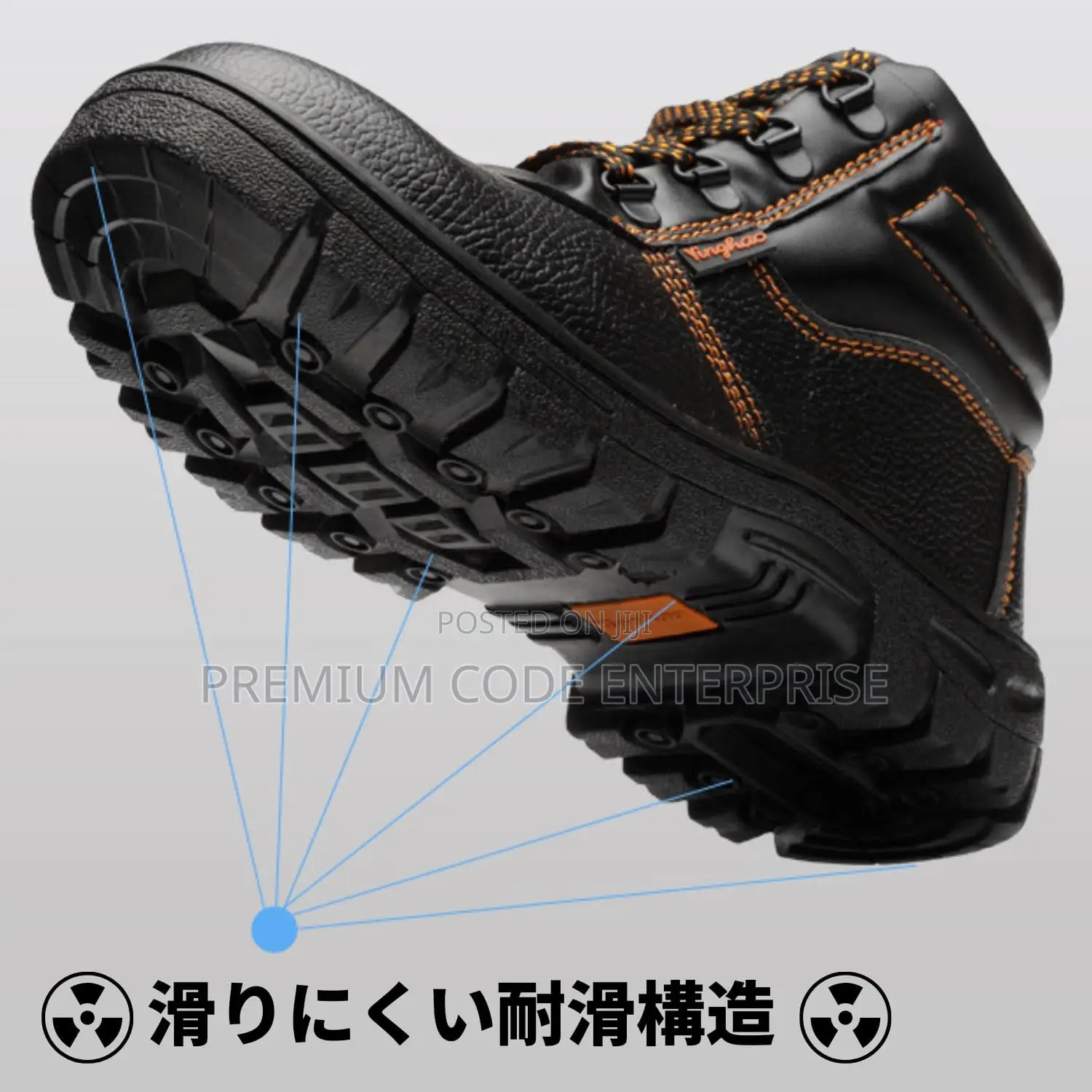 Safety Bwaterproof Safety Shoes With Toe Protection