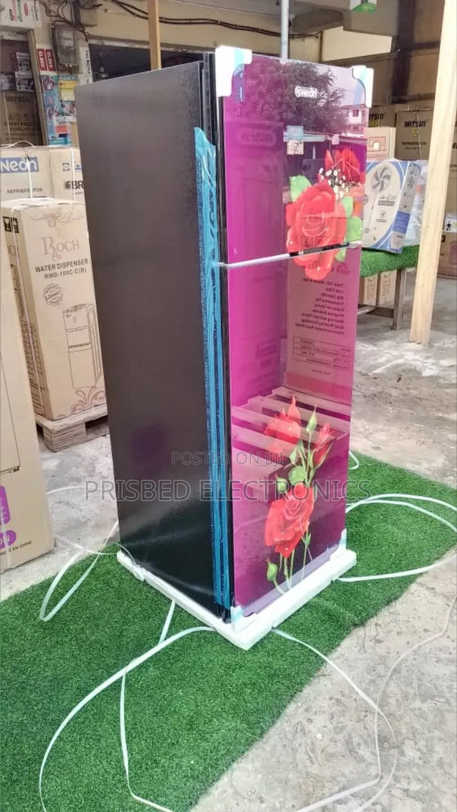 Neon Durable Double Door Fridge 212 Litres