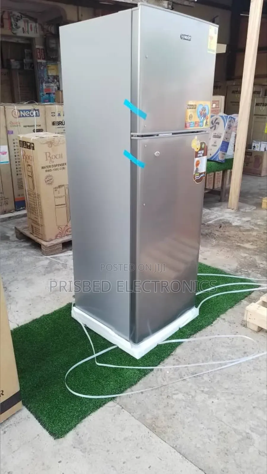 ^^Neon Durable Double Door Fridge 311 Litres