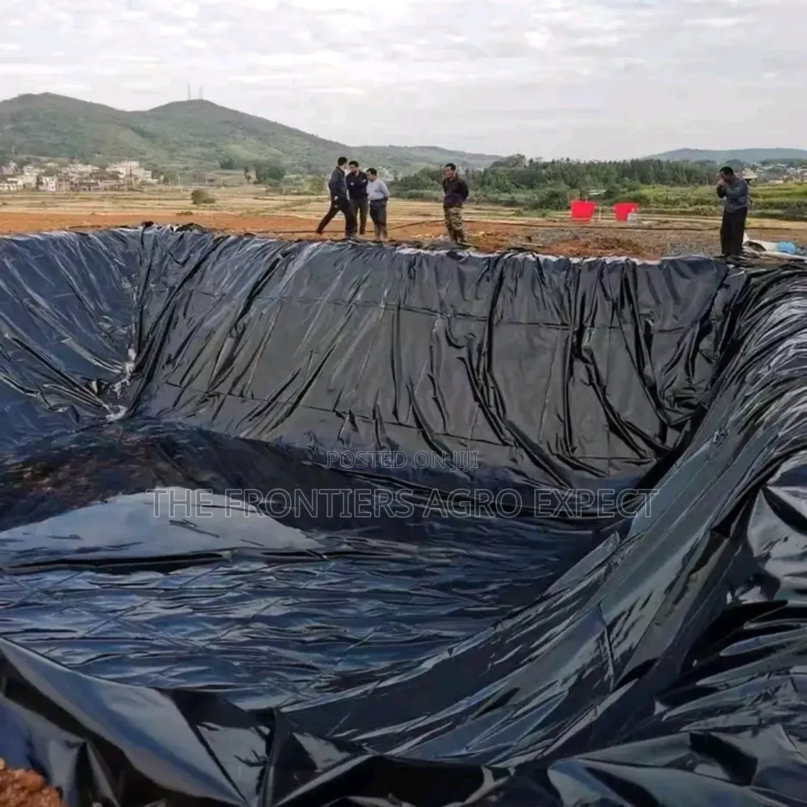 Water Reservoir With Hdpe Liner