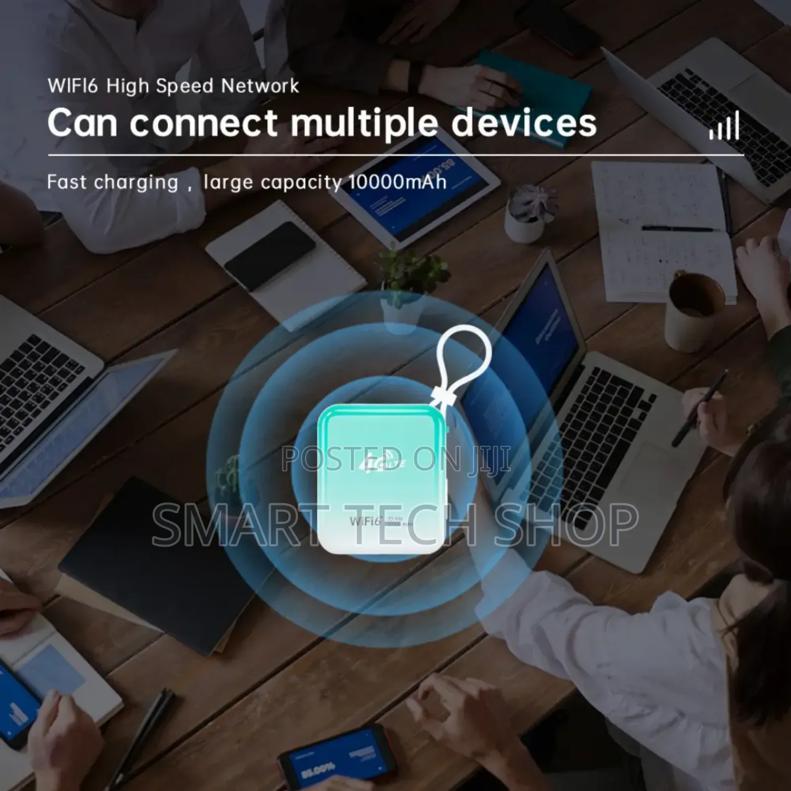 Wifi 6 Universal 4g Mifi 10000mah Fast Charger Power Bank