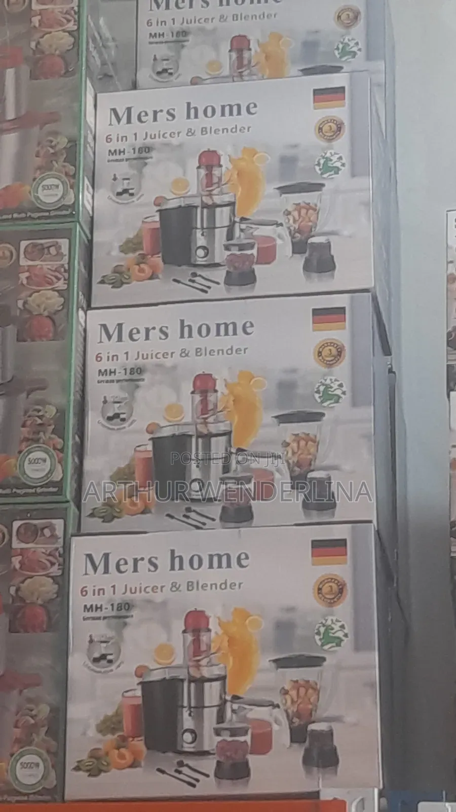 Mershome 6 in 1 Juicer and Blender