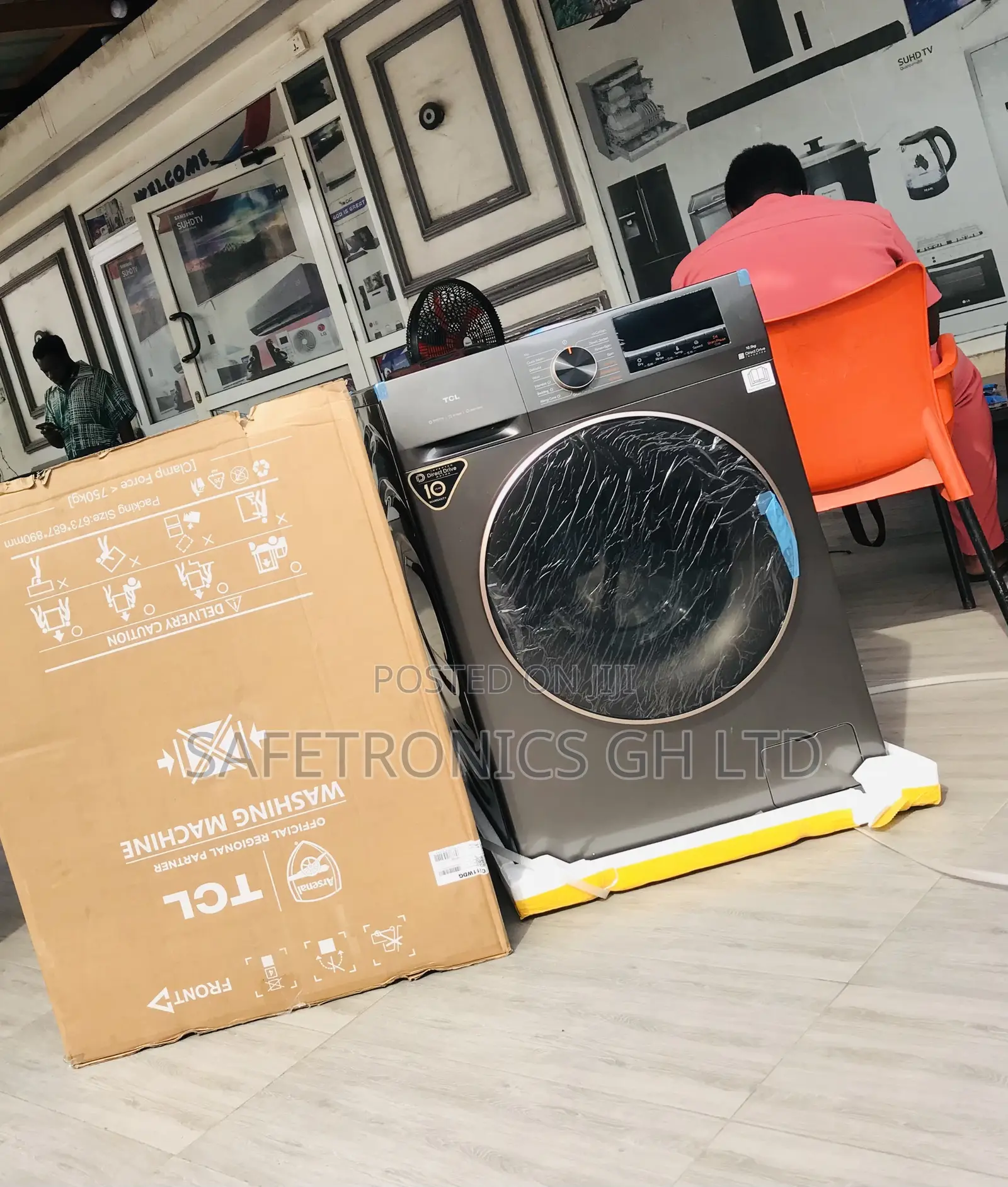 Choose Spin Timer 11kg TCL Front Load Fullauto Inverter