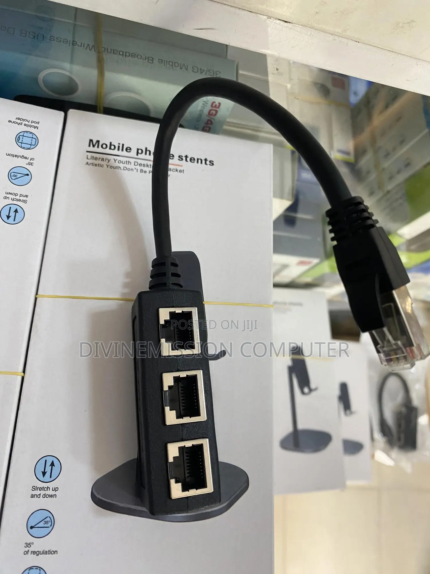 Rj47 Internet Splitter 3 Ports
